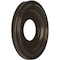 Ekena Millwork Traditional PVC Medallion (Canopies up to 5 1/2"), 10"OD x 3 1/2"ID x 1 1/8"P, Metallic Dark Bronze CMP10TRCDB - alternate 5